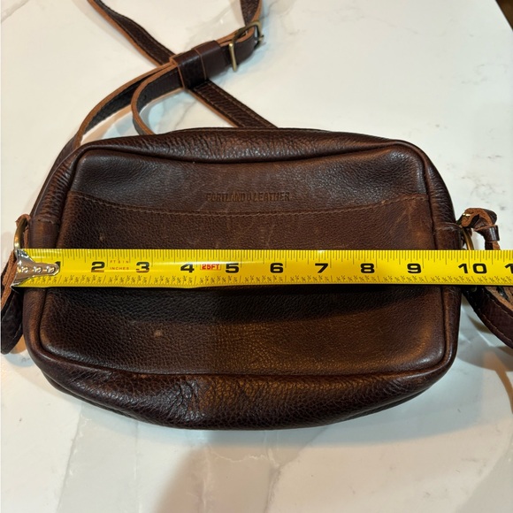 Portland Leather Rich Brown Bag - Picture 11 of 12